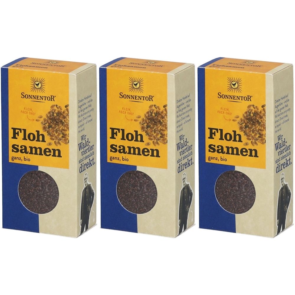 Sonnentor Flohsamen Ganz BIO x3 3x90 g Sonstige