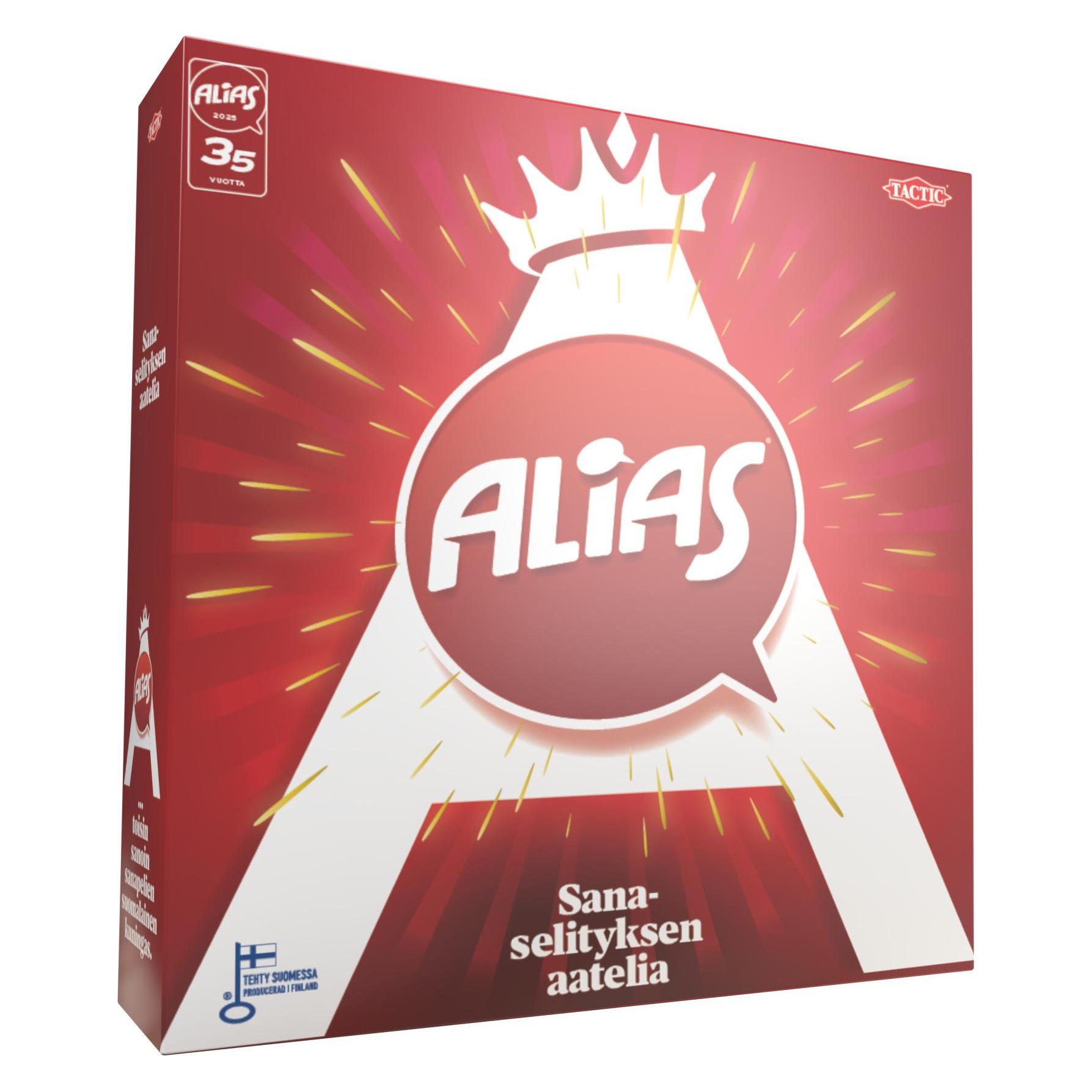 Tactic Aatelinen Alias Board Game (Finnisch, 2 - 4 Spieler) (61762147)
