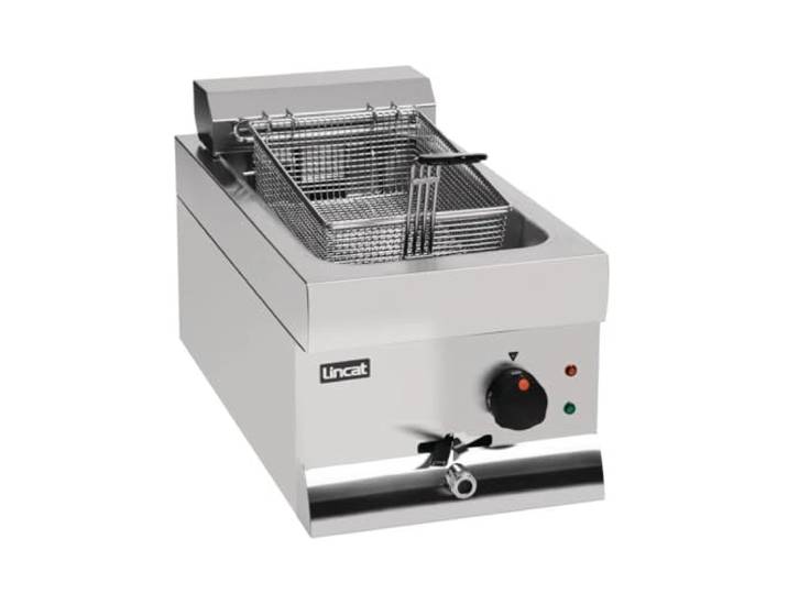 Lincat DF33 Silverlink 600 Elektrische Thekenaufsatz-Fritteuse, Einzeltank mit 1 Korb