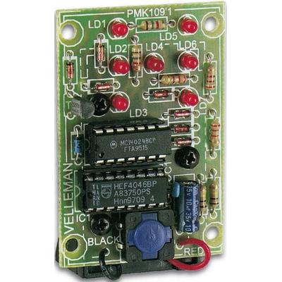 Whadda WSG113 Blinklicht Bausatz Ausführung (Bausatz/Baustein): Bausatz 9 V/DC