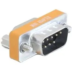 DeLOCK 65255 Kabeladapter 9-p Sub-D Silber, Gelb
