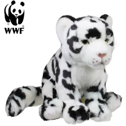 WWF Plüschtier Schneeleopard (weich, 19cm) Kuscheltier Stofftier