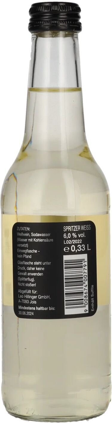 Leo Hillinger Hillinger Hill Sprizz White 5,5% Vol. 0,33l