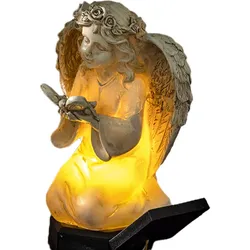 I-GLOW LED Solar Engel - Hockend