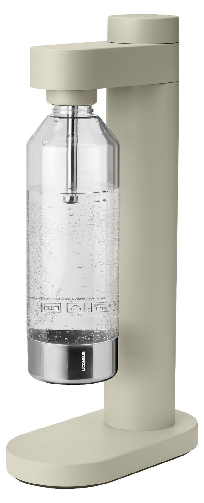 Stelton Brus waterfilter, zandbeige