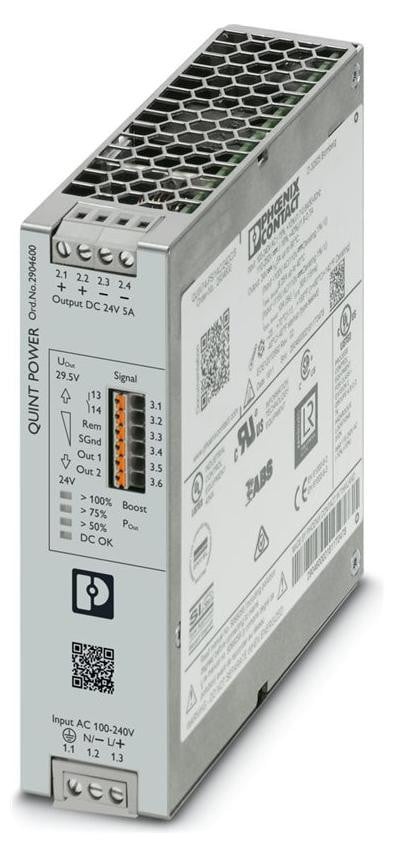 Phoenix Contact QUINT4-PS/1AC/24DC/5 Stroomvoorziening 2904600