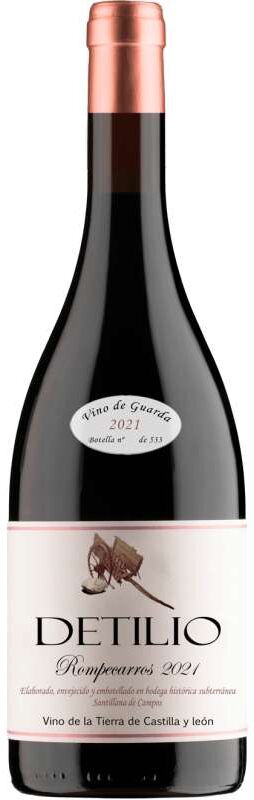 Vino Detilio Rompecarros 2021 - Vino tinto español de 14% - 75 cl