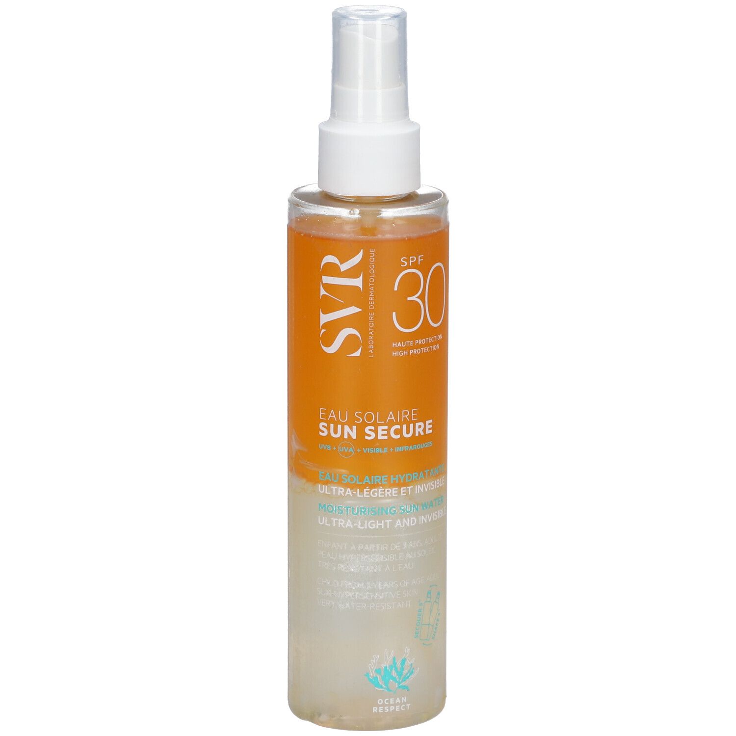 SVR Sun Secure Moisturising Water Spf30 200 ml Gesichtswasser