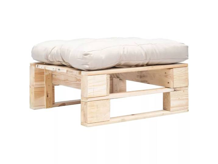 VidaXL - Paletten-ottomane impregnated pine wood, One Size, Braun