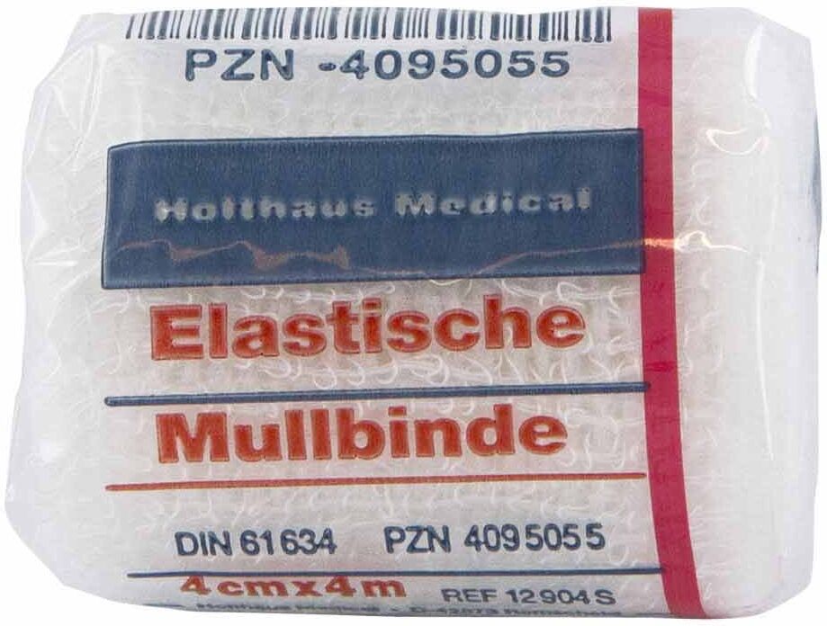 Mullbinden 4mx4cm elastisch