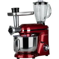 Lovio LVSTM02PRD ChefAssistant Plus Red, Küchenmaschine, Rot