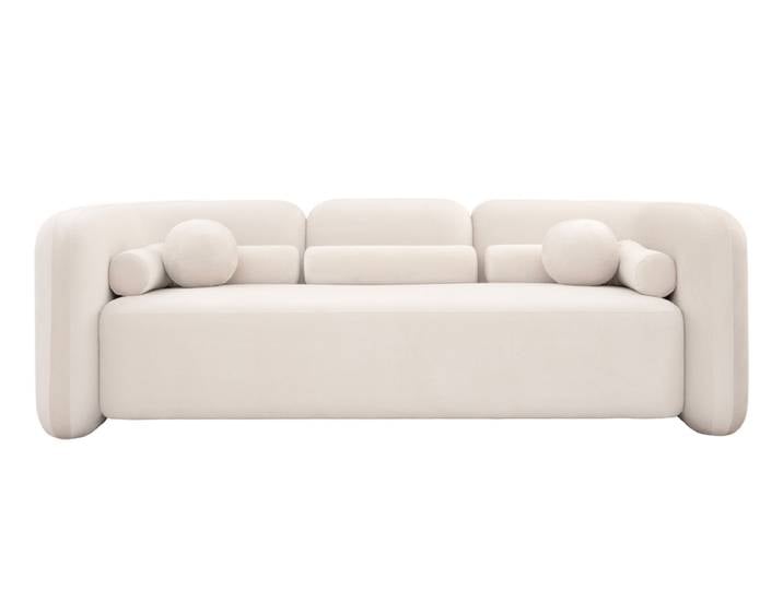 Munich 3-Sitzer Sofa – Kreideweiß