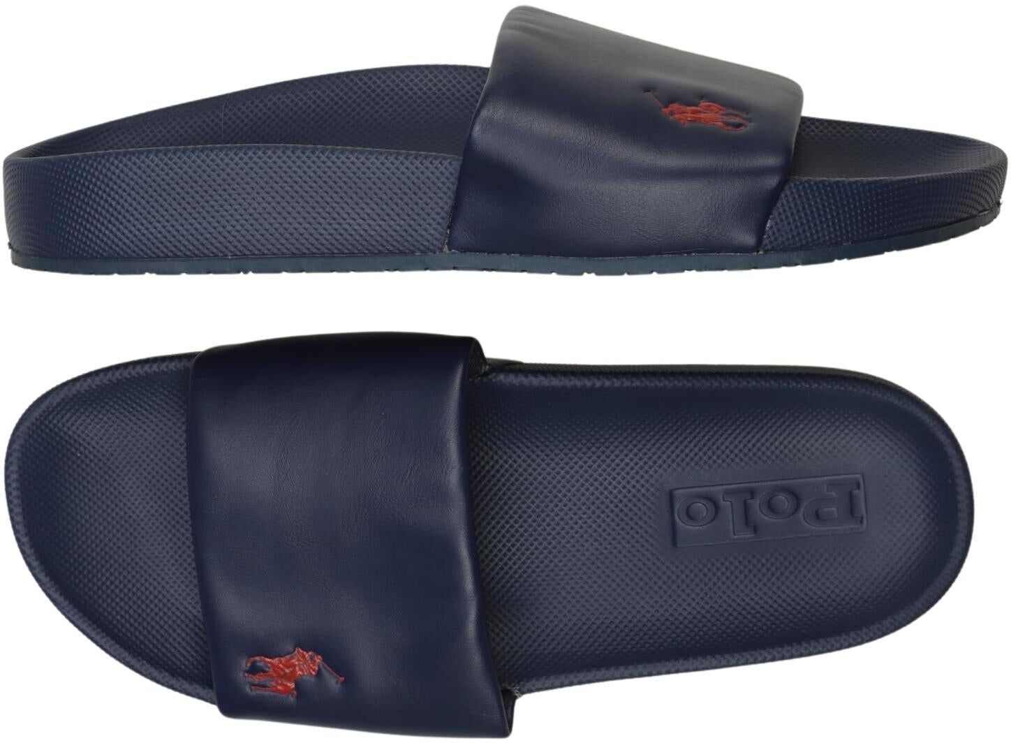 Polo Ralph Lauren Damen Sandalen, Marineblau, Gr. EU 40, Leder - Second Hand