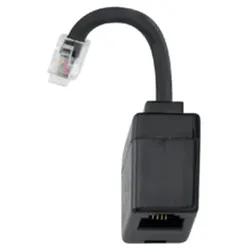Hager Adapter EHZ001A RJ12 Buchse auf RJ10 Stecker