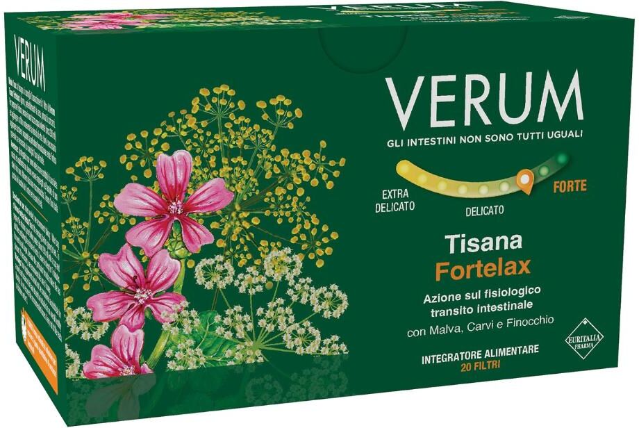 EURITALIA PHARMA  div COSWELL VERUM FORTELAX TIS 20FILT NEW