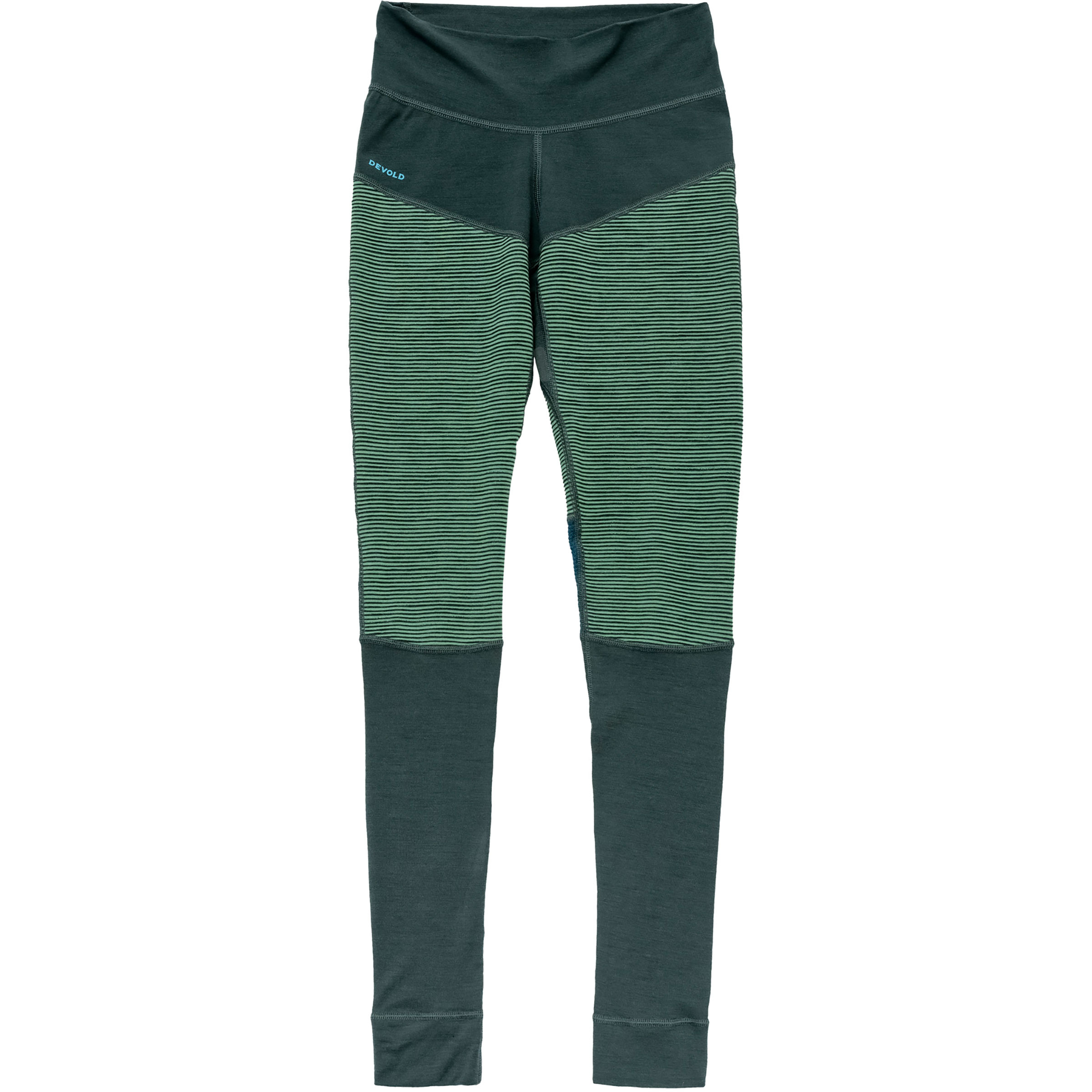 Devold Tuvegga Merino Hose Damen Lange Unterhose gruen Größe S Schnell trocknend Merinowolle