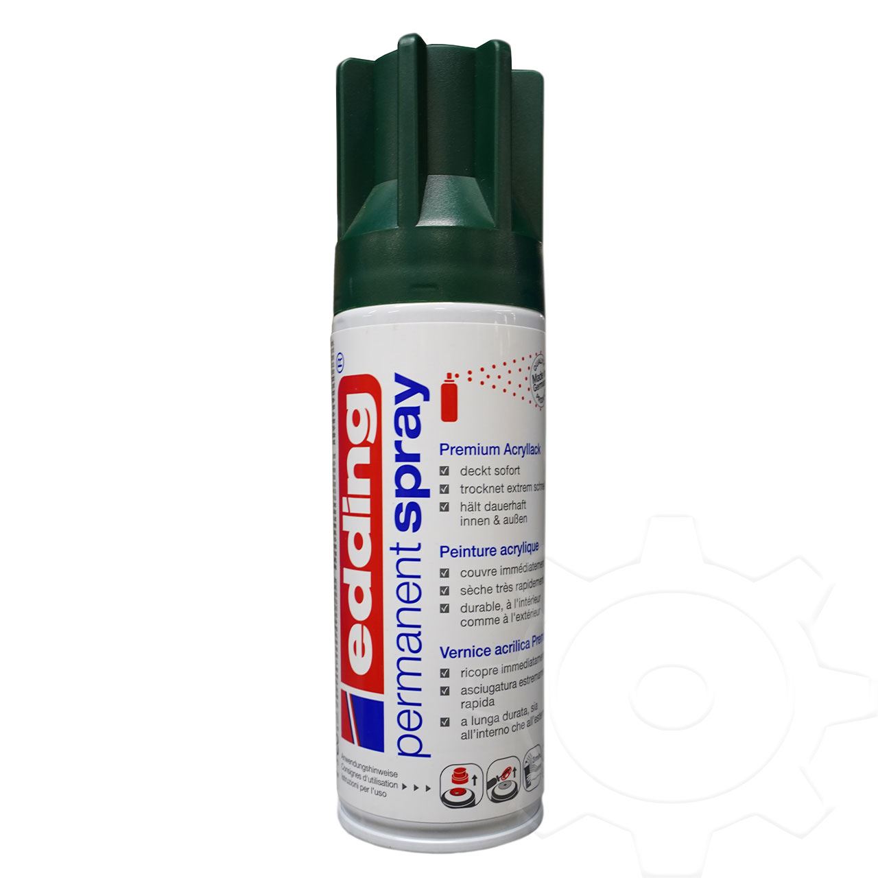 edding 5200 Acrylspray Sprühfarbe moosgrün matt