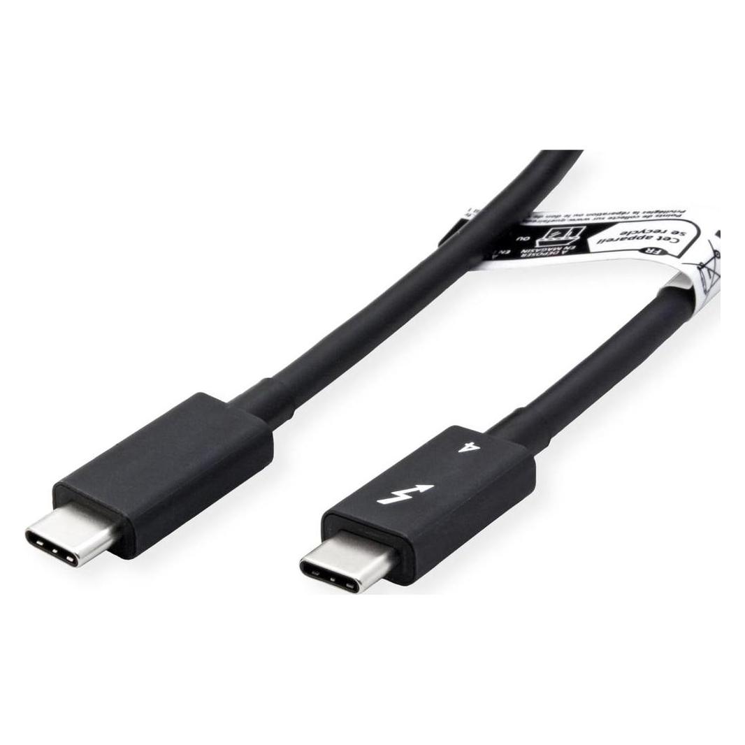 Roline Thunderbolt 4 Kabel (1 m, USB 3.2 Gen 1, 100 W) (11.02.9046)