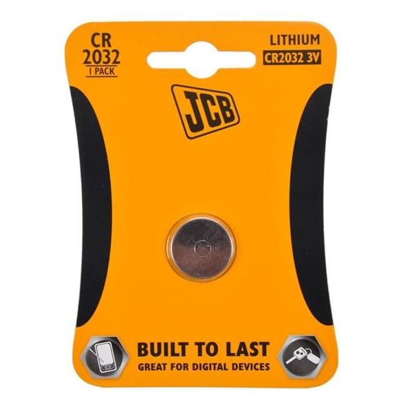 JCB gombíková lítiová batéria CR2032, blister 1 ks (1 Stk., CR2) (JCB-CR2032-1B)
