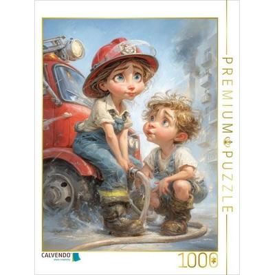 CALVENDO Puzzle Mama macht den Schlauch klar und ich weiß jetzt, wer hier der Boss ist | 1000 Teile Lege-Größe 64x48cm Foto-Puzzle für glückliche