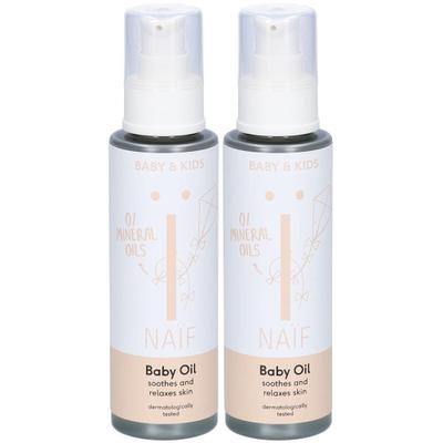 Naïf Baby Oil 100ml x2 2x100 ml Ätherisches Öl