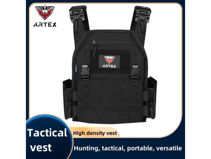 Gilet tactique ARTEX, gilet de protection réglable pour la chasse en extérieur, gilet porte-plaques, gilet de combat pour airsoft, équipement de combat 6094