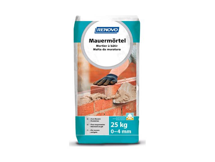 Renovo Mauermörtel 25kg 0-4 mm