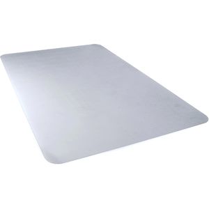 Floortex Bodenschutzmatte Valuemat Basic, transparent, für Teppichböden, Vinyl, 90 x 120cm
