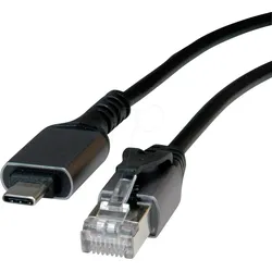 VALUE 12991167 - Netzwerkadapter, Kabel, USB Typ C, Gigabit Ethernet, 2 m