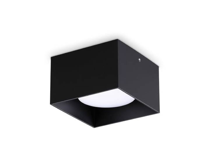 Ideal Lux SPIKE Quadratisches Aufbau-Downlight Schwarz