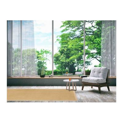 Sisalteppich CARPETFINE "Sisal , auch als Läufer erhältlich", beige, B:80cm H:5mm L:500cm, Sisal, Teppiche, Sisalteppich, mit farbiger Bordüre, Anti Rutsch Rückseite, viele Größen, Wohnzimmer