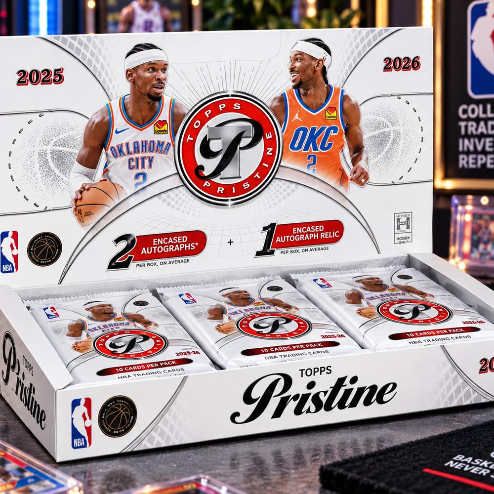 2025 Topps Pristine Basketball Hobby Box Englisch