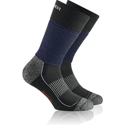 Rohner, Unisex, Sportsocken, Nordic Protect (36 - 38), Schwarz, Blau