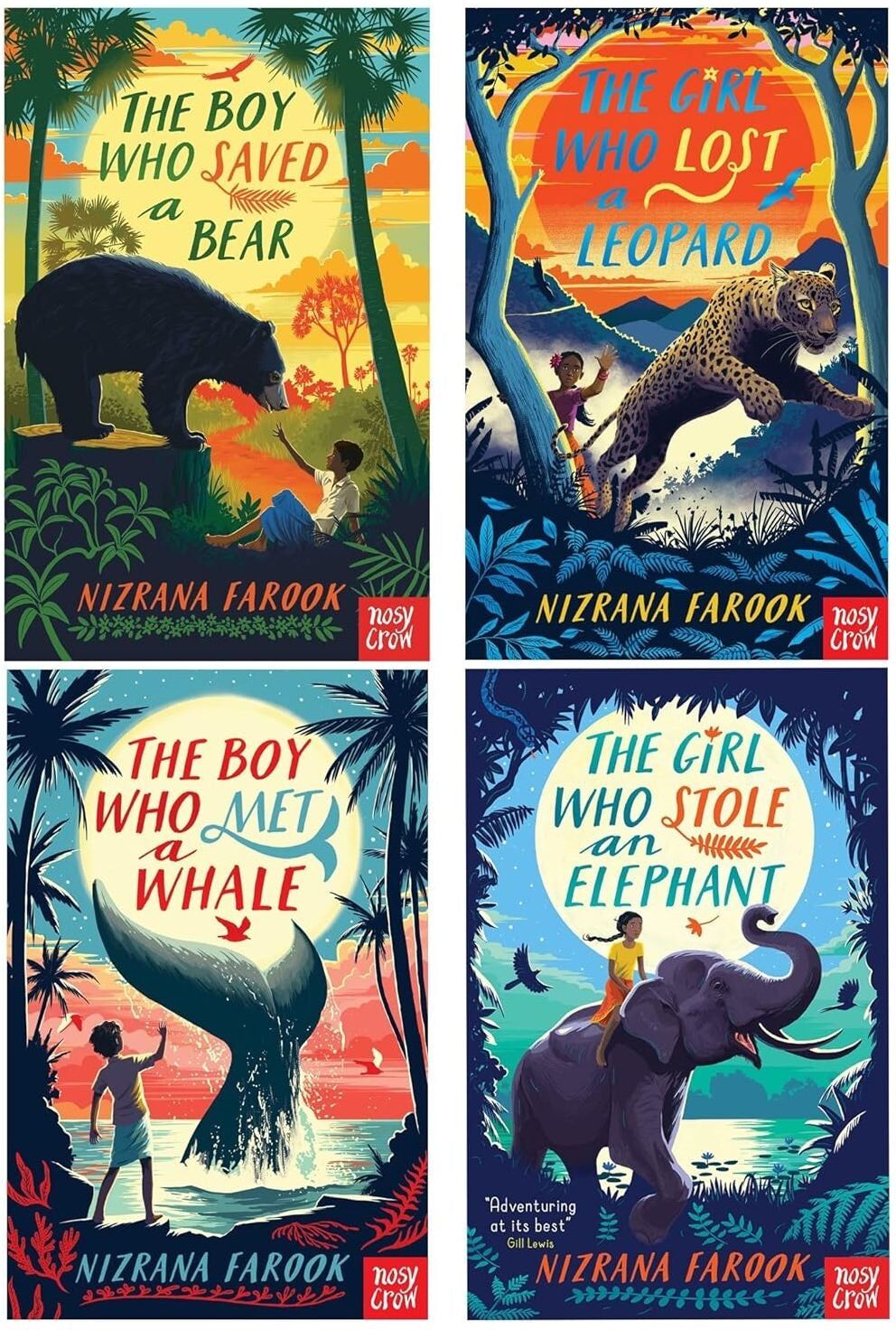 Nosy Crow Ltd Nizrana Farook 4 Books Collection Set – Adventure Stories Collection for Kids