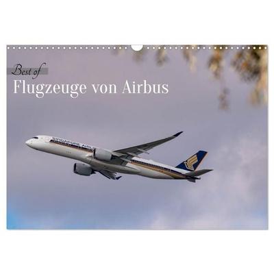 Flugzeuge von Airbus 2027 (Wandkalender 2027 DIN A3 quer), CALVENDO Monatskalender