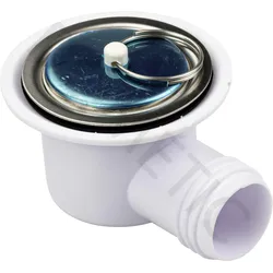 Dometic Siphon AC 530 mit 90° Winkel für Spülen in Wohnmobilen / Wohnwagen 25 mm - Ersatzteilnummer 4499000122
