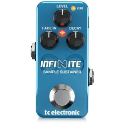 TC Electronic INFINITE MINI SAMPLE SUSTA Efekt typu Sustainer (Gitarre), Effektpedal, Blau