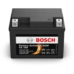 Motorradbatterie BOSCH 0 986 FA1 090 AGM 12V 3Ah 50A FA109
