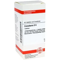 Cinnabaris D 6 Tabletten 80 St