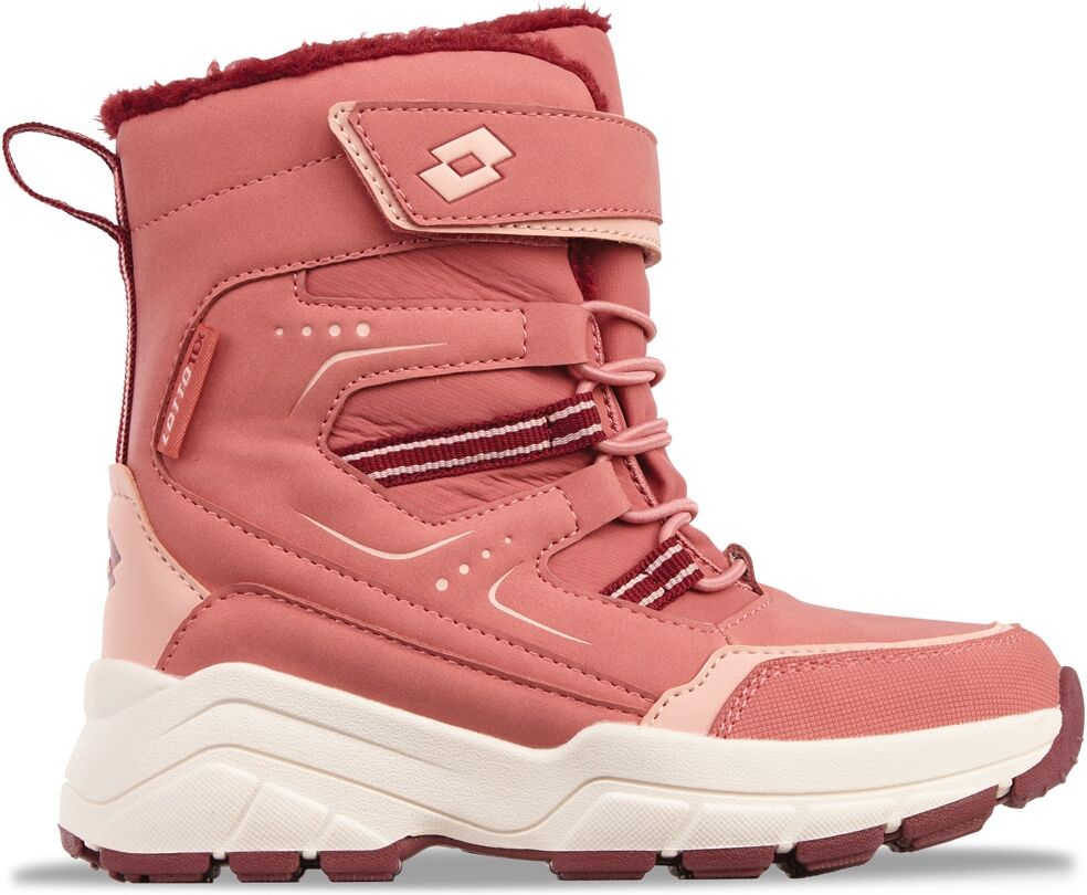 Klettboot LOTTO, Mädchen, Gr. 31, rosa (dunkelrose, rose), Synthetik, mehrfarbig, Schuhe, - mit kuschelig-wärmendem Innenfutter
