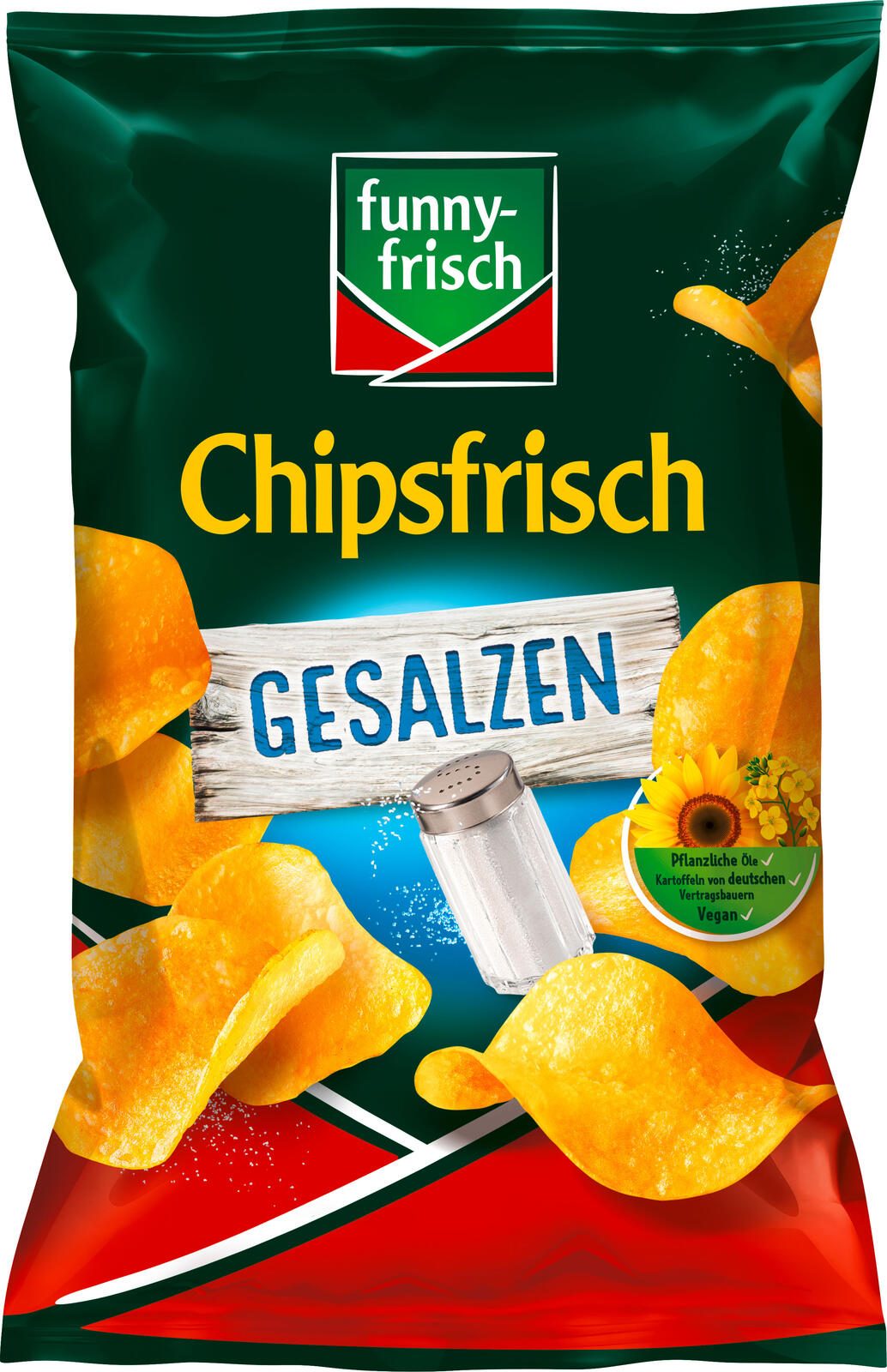 funny-frisch Chipsfrisch gesalzen 150,0 g 5505990009