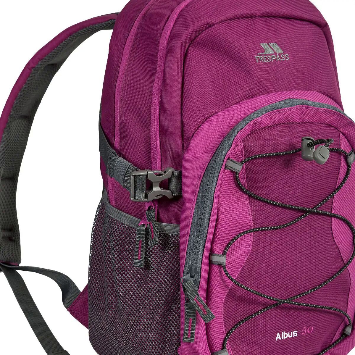 Trespass Albus - Casual Backpack grape wine (GPW) EACH UUACBAC10004_GPW_EACH