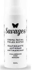 Savages Crema Facial Antiedad Pieles Mixtas 50 ml