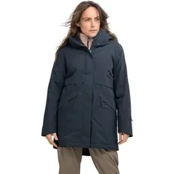 SCHÖFFEL Damen Mantel Ins Parka Style Malkay WMS, Größe 40 in Blau Blau