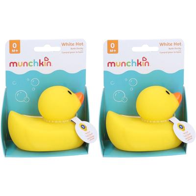 Munchkin White Hot Badeente m Wärme-Anzeige x2 2x1 St Thermometer