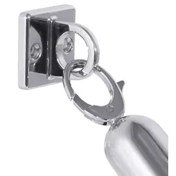 Contacto Wandhaken aus Edelstahl, chrom