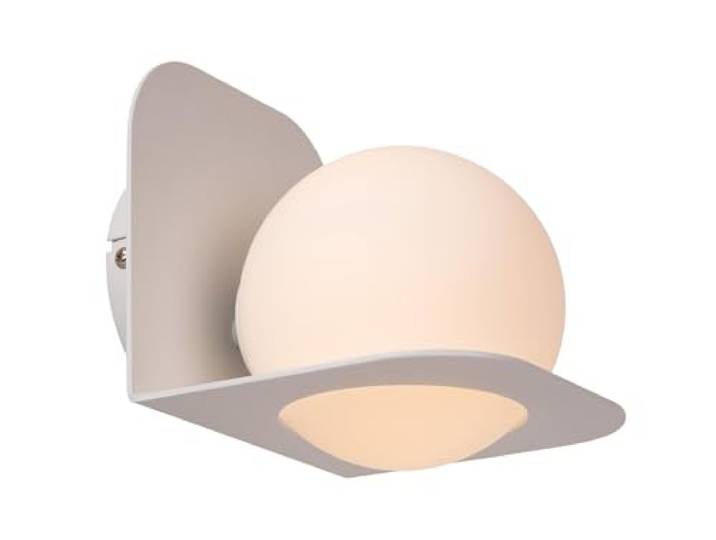 LUCIDE DAVY - Wandleuchte Badezimmer - 1xG9 - IP44 - Weiß