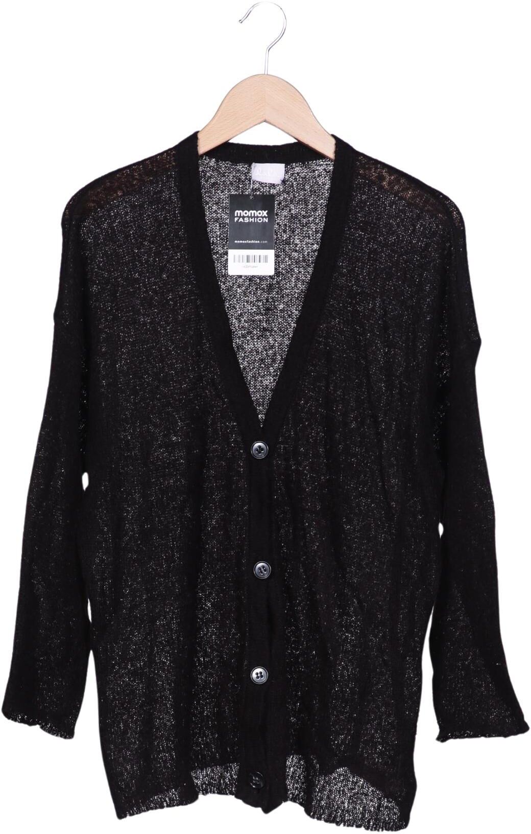 Lala Berlin Damen Strickjacke, Schwarz, Gr. XS, Synthetik / Mohair - Second Hand