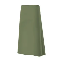 Lange Schürze für Hotel & Gastronomie ⚥ Khaki One Size