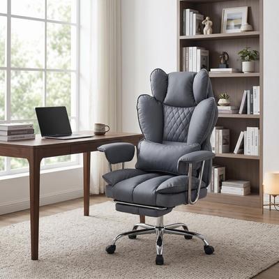 Garvee Comfortable Ergonomic Office Chair with Foot Rest for Living Room